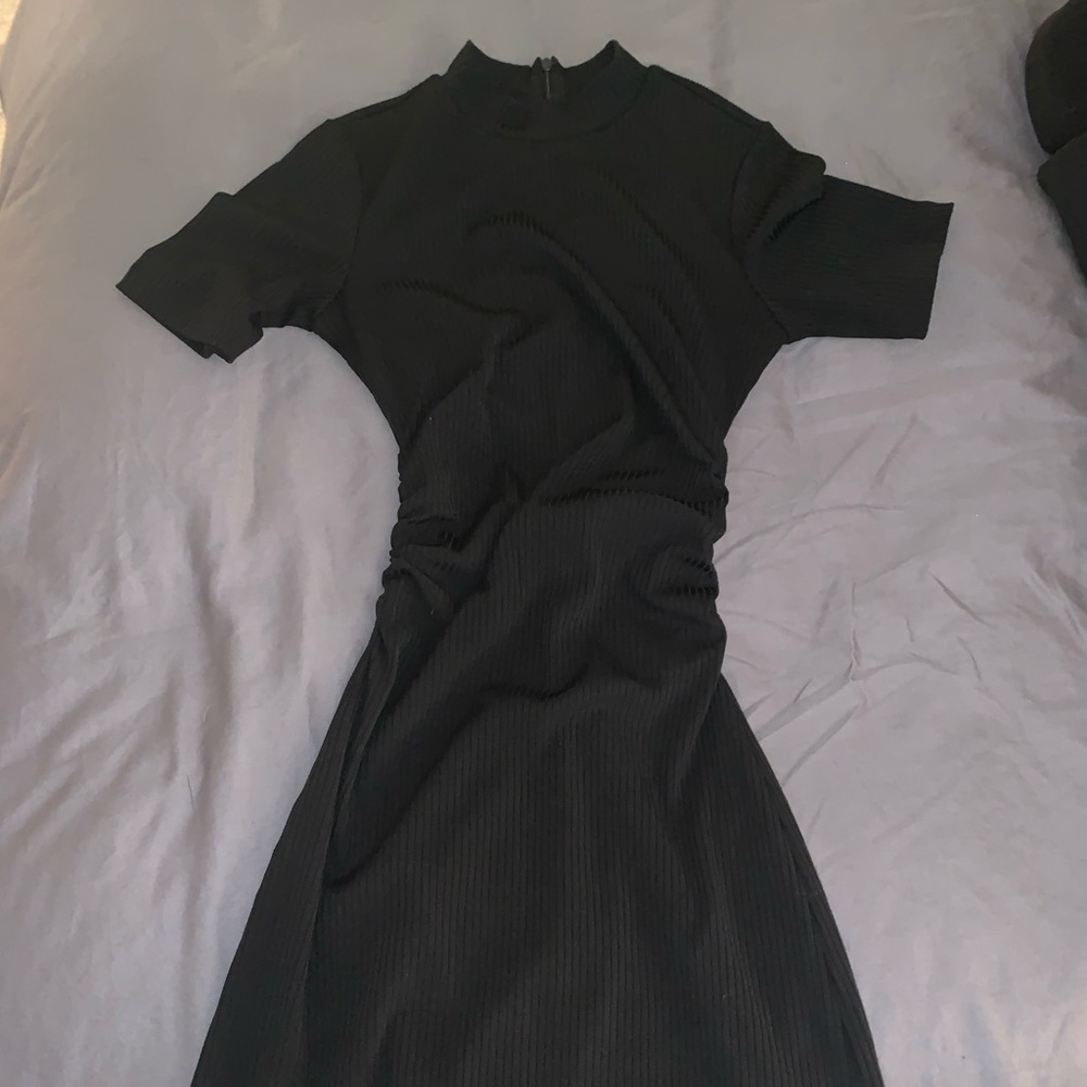 dynamite turtleneck body con dress